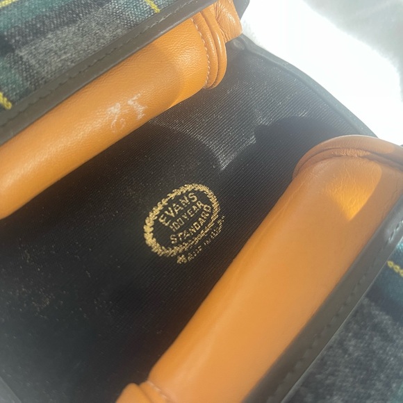 Rare Vtg LB EVANS IMPERIAL travel House  folding Slippers in original case. New - Picture 5 of 5